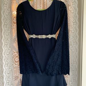 Navy Blue Dress